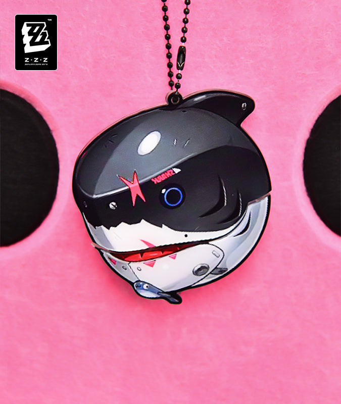 Zenless Zone Zero Shark Girl Ellen Joe Keychain Creative Acrylic Charm