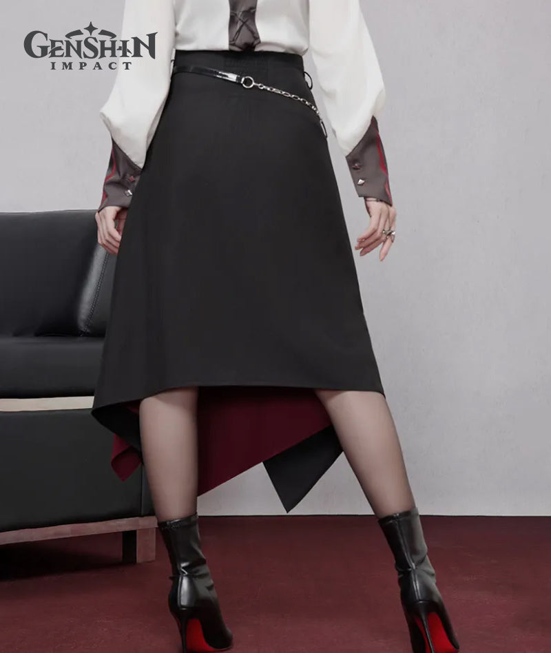 [Official Merch] Genshin Arlecchino Impression Series Asymmetrical Skirt