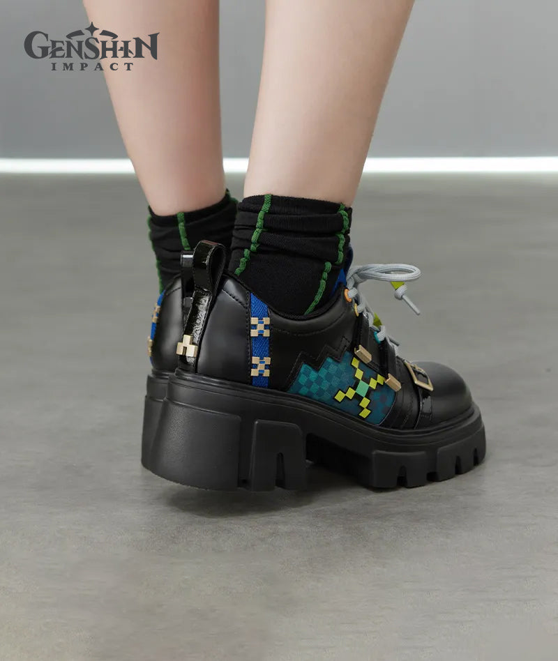 [Official Merchandise] Kinich Theme Impression Platform Lace-Up Shoes