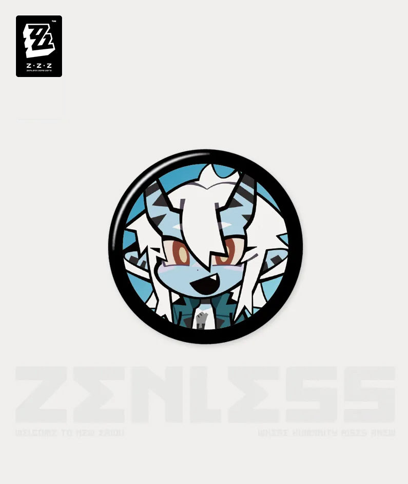 [Official Merchandise] Zenless Zone Zero Excellent Affinity Agent Avatar Mini Badge Blind Box Vol. 1