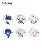 Genshin Impact Aurora Party Glitter Phone Stand