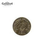 [Official Merch] Genshin Impact Flins Decision Coin Pendant Necklace Set