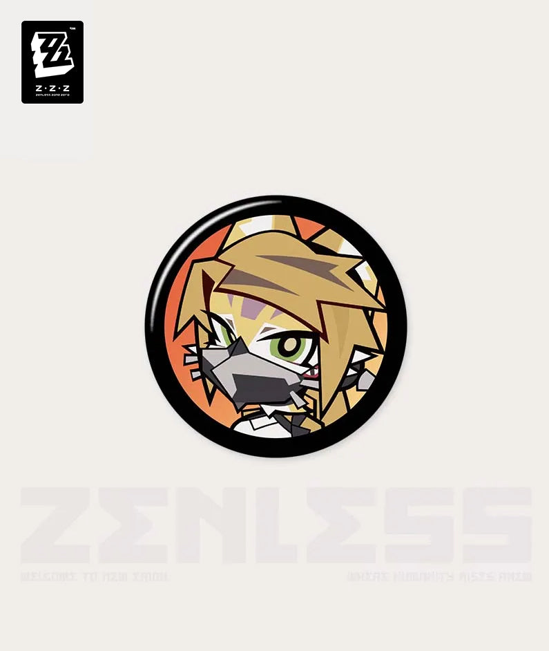 [Official Merchandise] Zenless Zone Zero Excellent Affinity Agent Avatar Mini Badge Blind Box Vol. 4
