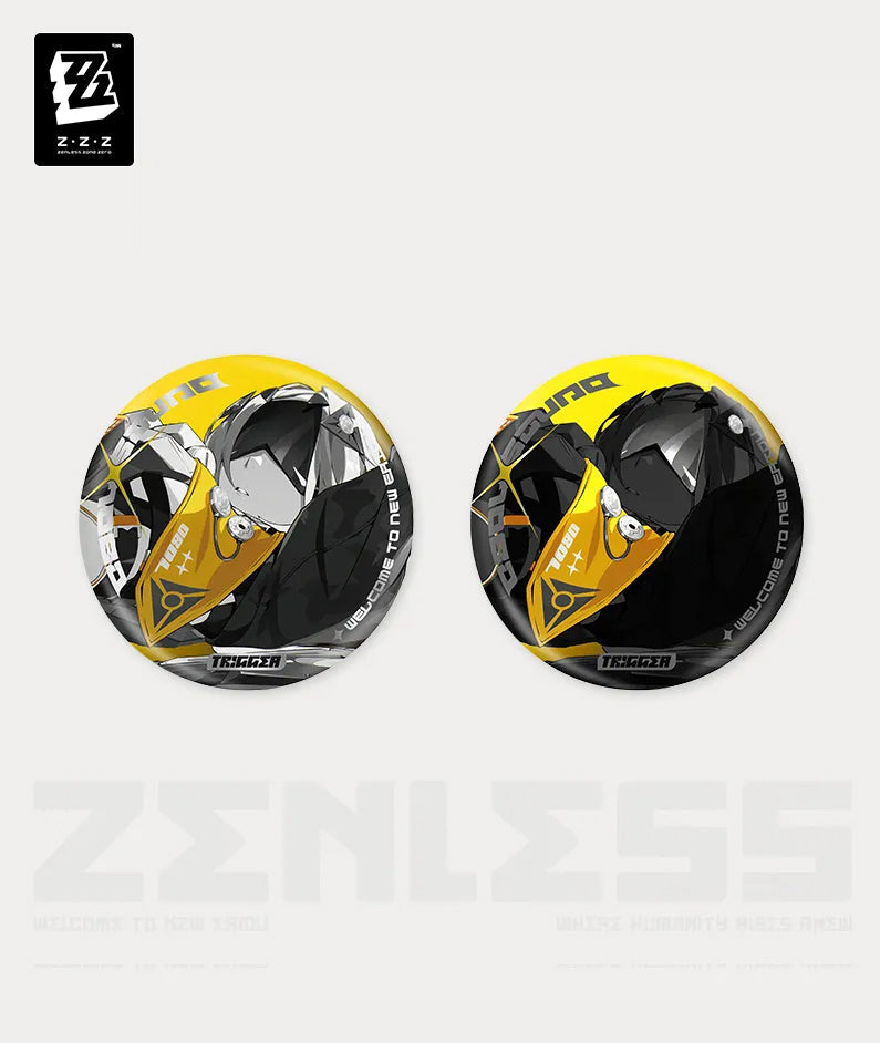 [Official Merchandise] Zenless Zone Zero Mindscape Cinema Art Obol Squad Characters Badges
