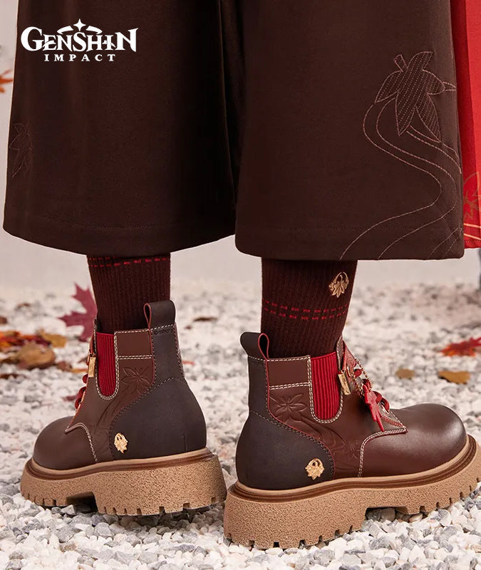 [Official Merchandise] Kaedehara Kazuha Impression Clothing Ankle Boots