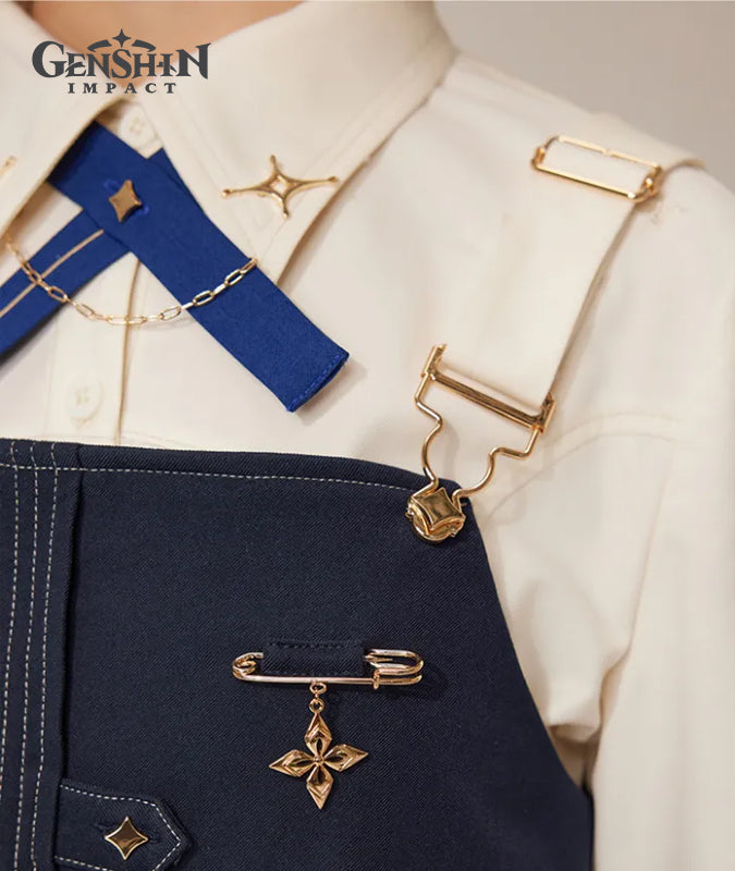 [Official Merchandise] Genshin Impact Albedo Theme Impression Clothing Suspender Skirt