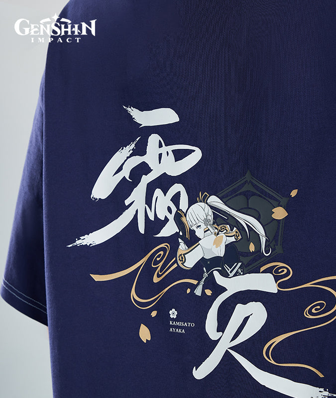 [Official Merchandise] Kamisato Ayaka Themed Impression Series T-Shirt