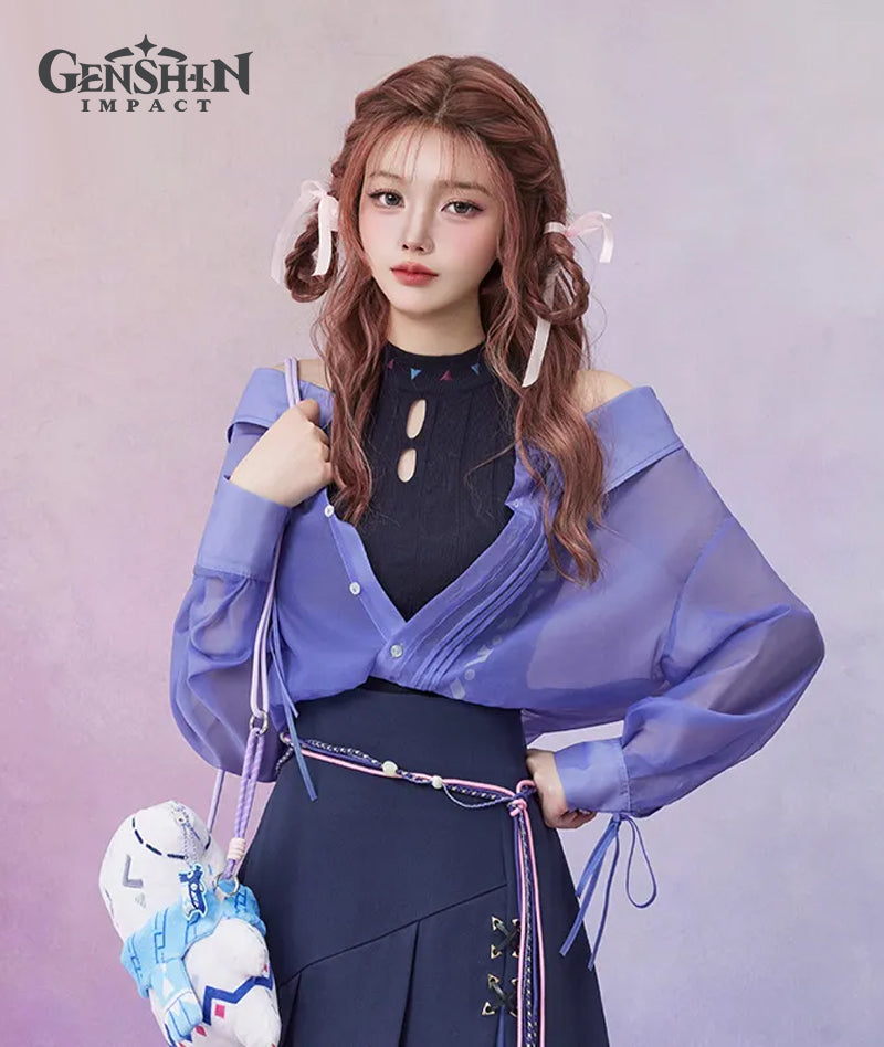 [Official Merch] Genshin Impact Citlali Impression Shirt & Knit Set
