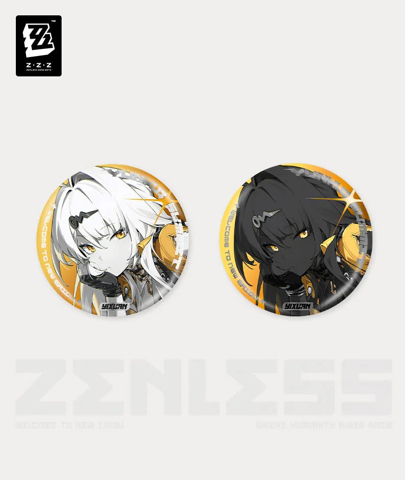[Official Merchandise] Zenless Zone Zero Mindscape Cinema Art Yunkui Summit Characters Reflective Badge
