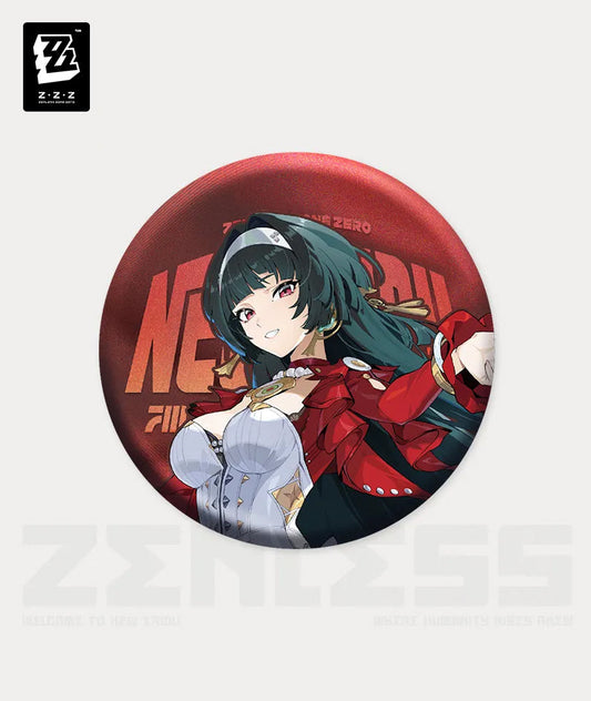 [Official Merchandise] Zenless Zone Zero Stars of Lyra Character Tinplate Badge