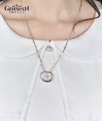 [Official Merch] Genshin Impact Columbina Impression Ring & Necklace Set