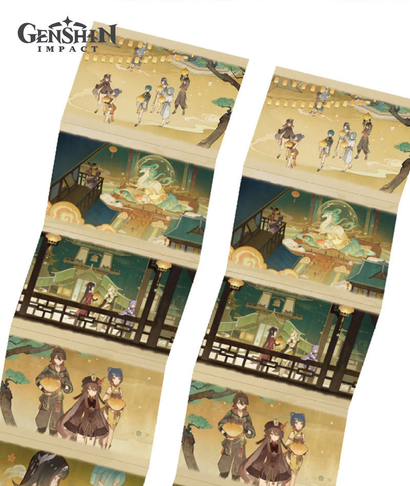 [Official Merch] Zibai The Moon Amidst Wandering Clouds Fridge Magnet