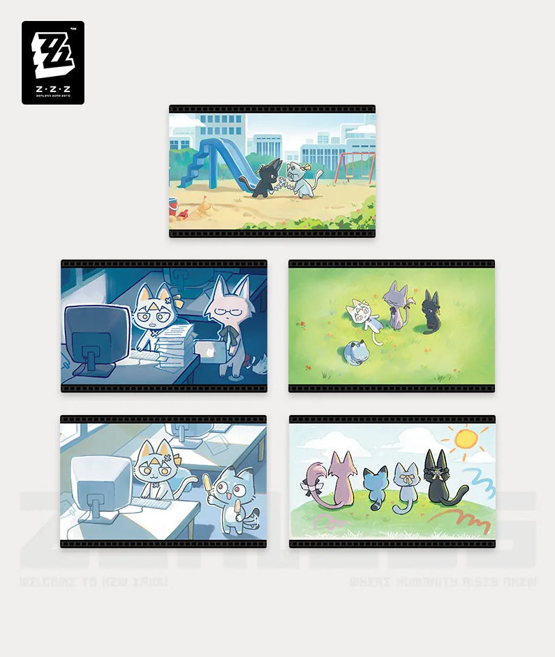 [Official Merchandise] Zenless Zone Zero Cat Moments Series H.S.O.S.6 Character Kitty Plush Charms