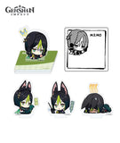 [Official Merchandise] Genshin Impact Chibi Expression Calendar Stamp Ornament Tighnari Cyno