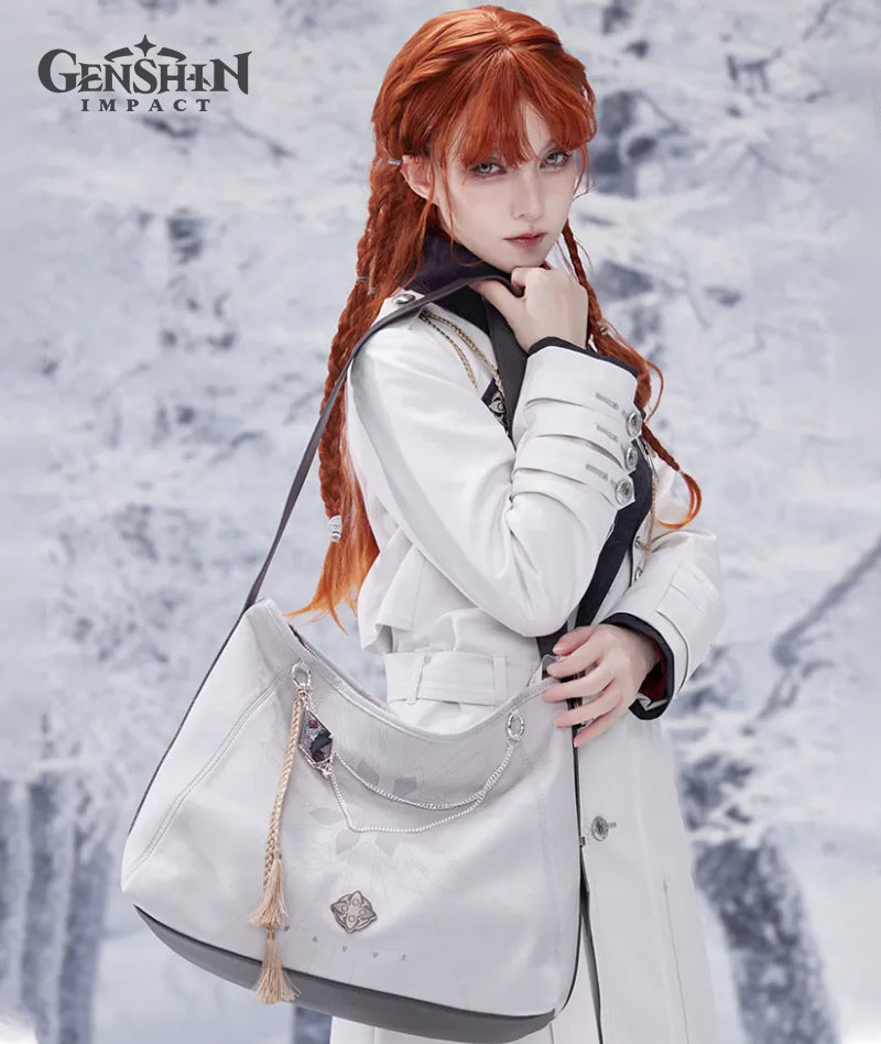 [Official Merch] Genshin Impact Frost and Flame Series Fatui Harbingers Shoulder Bag