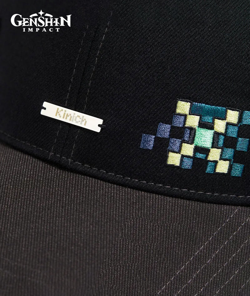 [Official Merchandise] Genshin Impact Kinich Theme Impression Denim Baseball Cap with Ribbons