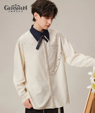 [Official Merchandise] Genshin Impact Albedo Theme Impression Clothing Casual Shirt