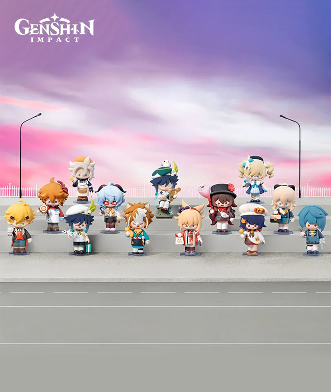 Genshin Impact Pop Mart Dress-up Dreams Chibi Blind Box Figures