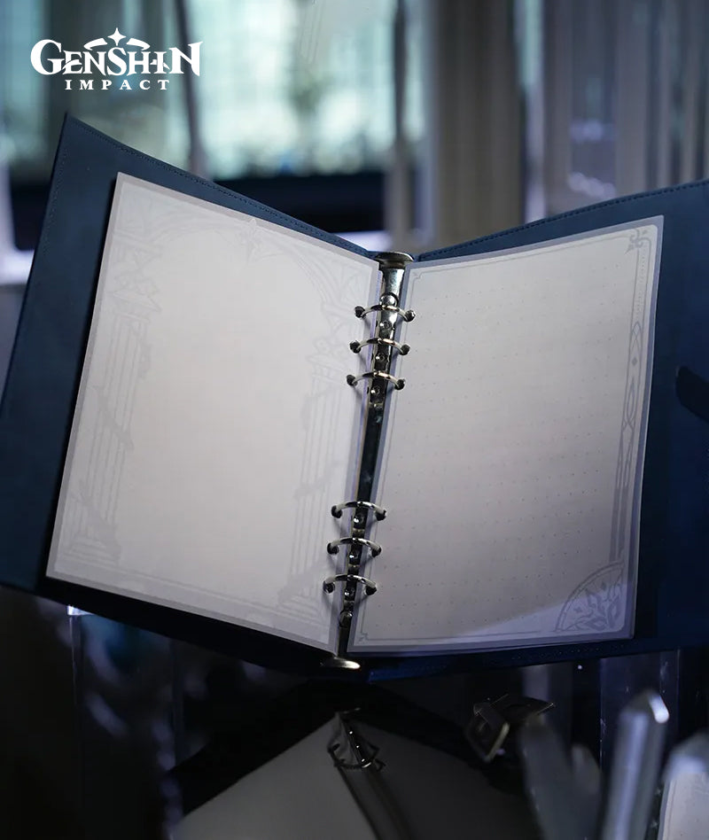 [Official Merch] Genshin Impact Frost and Flame Series Fatui Harbingers Journal Notebook Gift Box