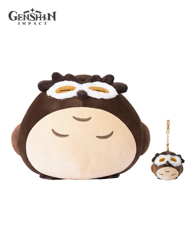 [Official Merchandise] Teyvat Zoo Series: Diluc Noctua Plush Toy and Keychain