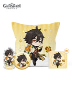 [Official Merchandise] Genshin Impact Destined Courtesy Series: Pillow, Badge & Hangable Stand