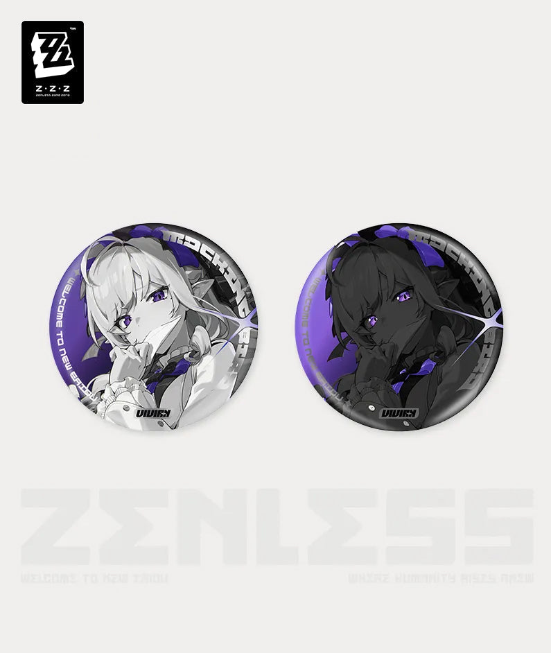 [Official Merchandise] Zenless Zone Zero Mindscape Cinema Art Mockingbird Characters Badges