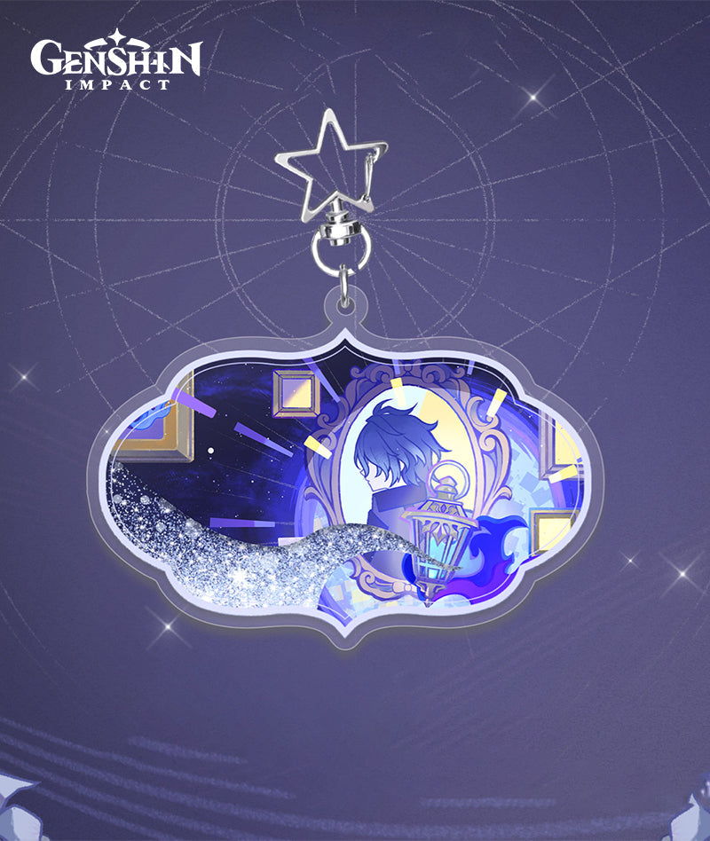 Genshin Impact FES 2026 × Alipay Glitter Acrylic Keychain