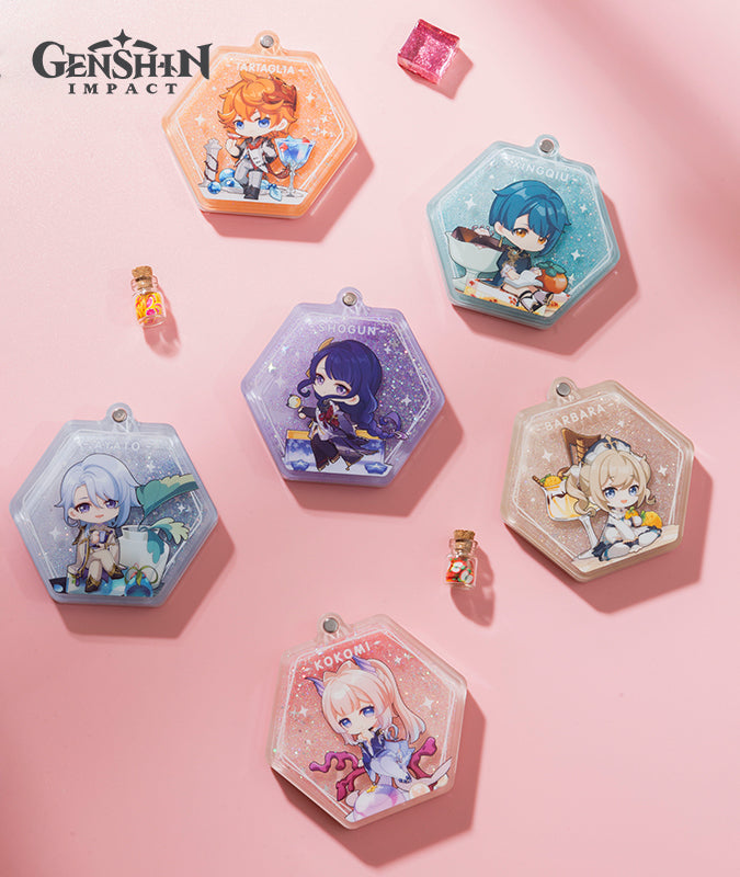 [Official Merchandise] Genshin Impact Sweet Summer Glitter Quicksand Mirror