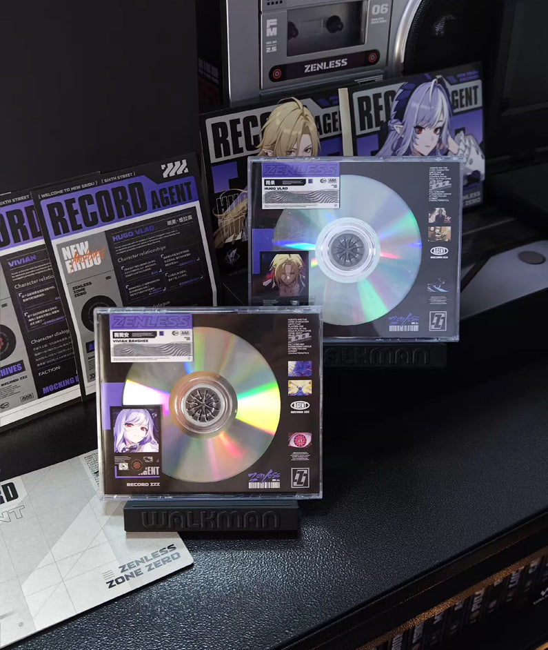 Zenless Zone Zero Mockingbird Character CD & DVD Disc Collectible Set