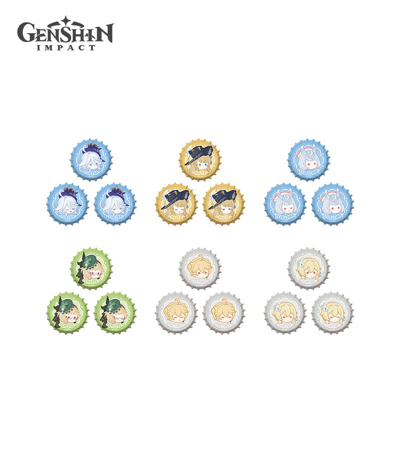 [Official Merchandise] Genshin Impact Fragrant Fantasy Merch: Badges, Stands, Photo Cards
