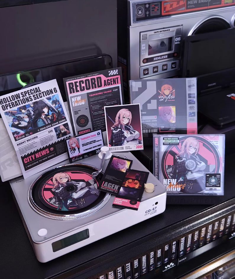 Zenless Zone Zero Section 6 Character CD & DVD Disc Collectible Set
