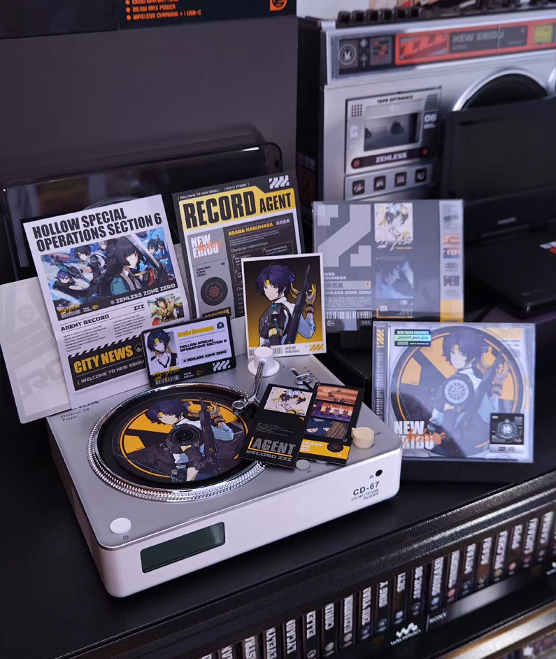 Zenless Zone Zero Section 6 Character CD & DVD Disc Collectible Set