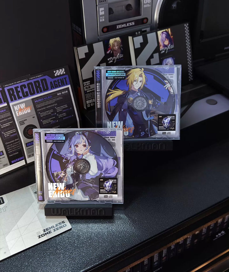 Zenless Zone Zero Mockingbird Character CD & DVD Disc Collectible Set