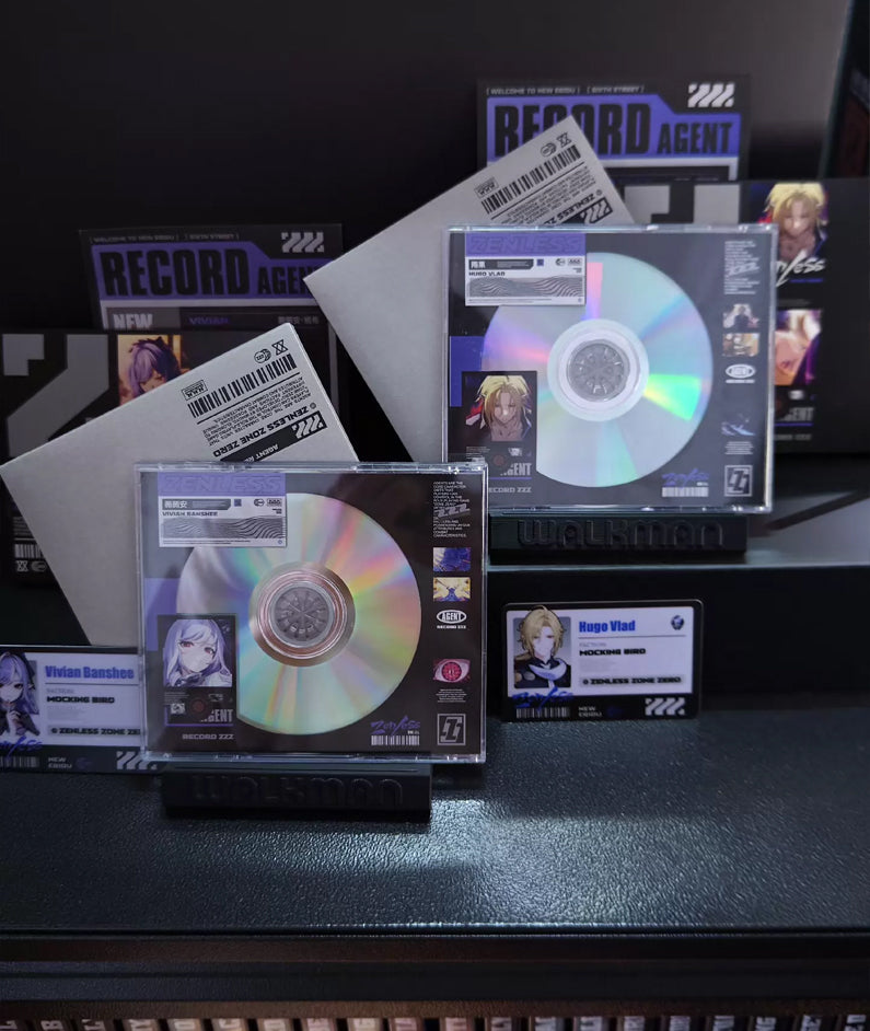 Zenless Zone Zero Mockingbird Character CD & DVD Disc Collectible Set