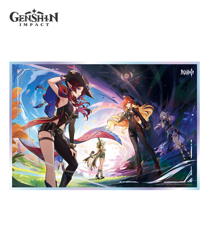 [Official Merchandise] Genshin Impact Theme Acrylic Shikishi Art Board