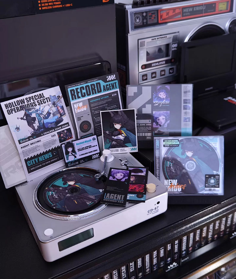 Zenless Zone Zero Section 6 Character CD & DVD Disc Collectible Set