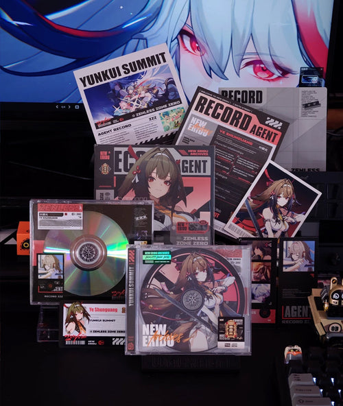 Zenless Zone Zero Yunkui Summit Character CD & DVD Disc Collectible Set