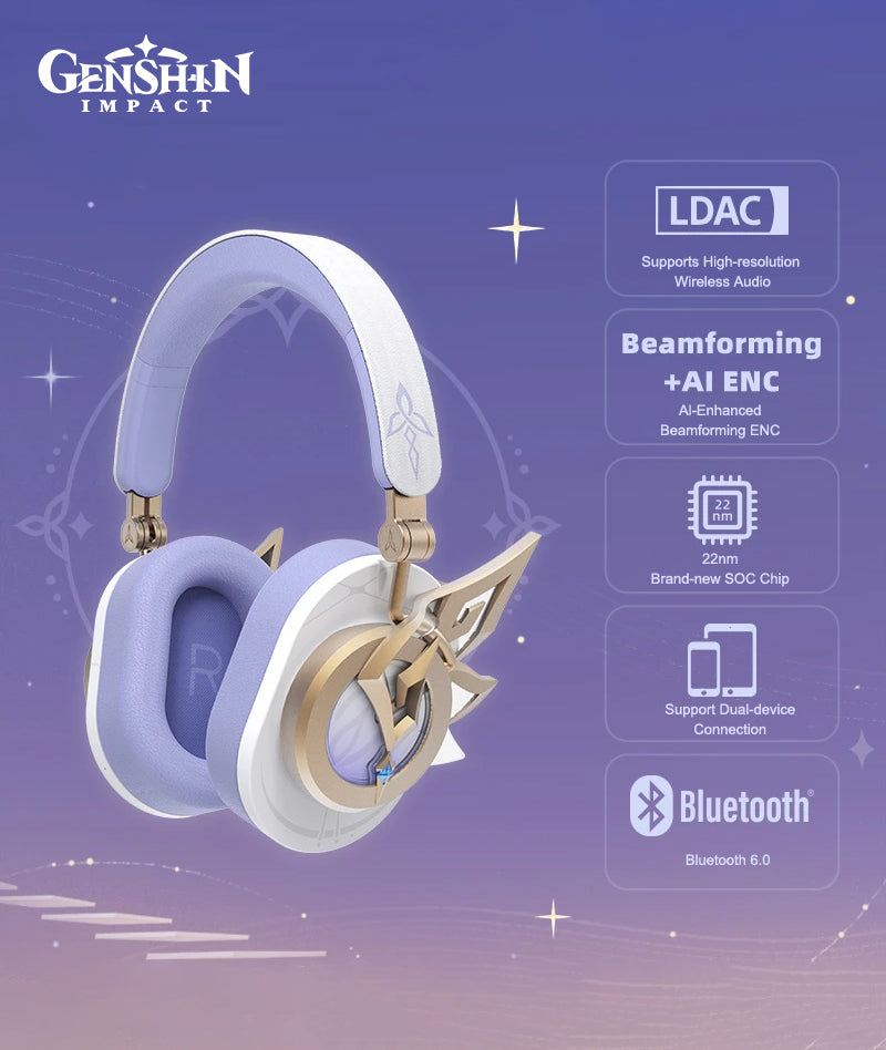 [Official Merch] Genshin Impact Nicole Portable Headphone Gift Set