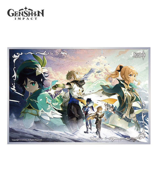 [Official Merchandise] Genshin Impact Theme Acrylic Shikishi Art Board