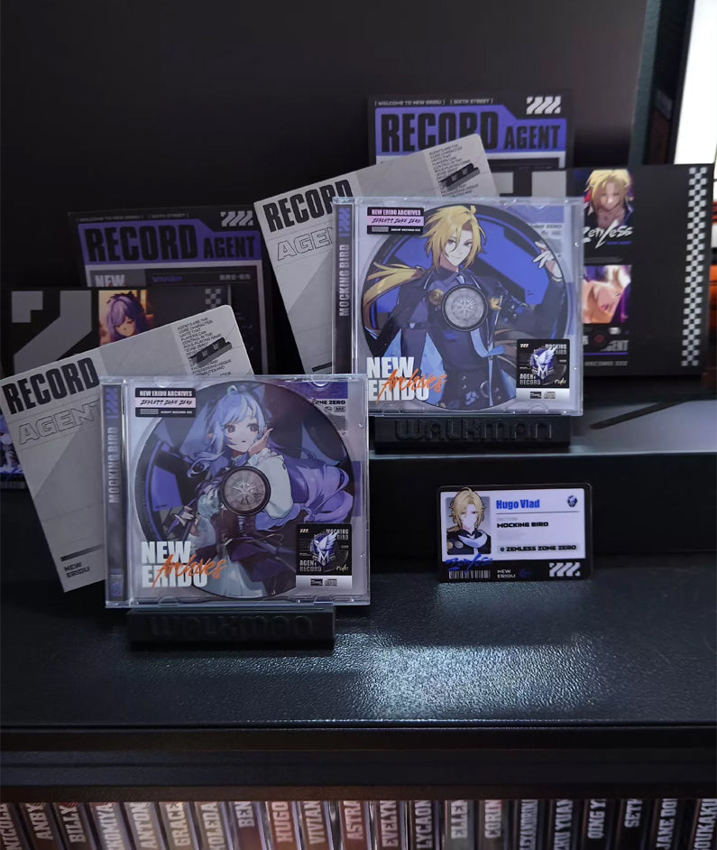 Zenless Zone Zero Mockingbird Character CD & DVD Disc Collectible Set