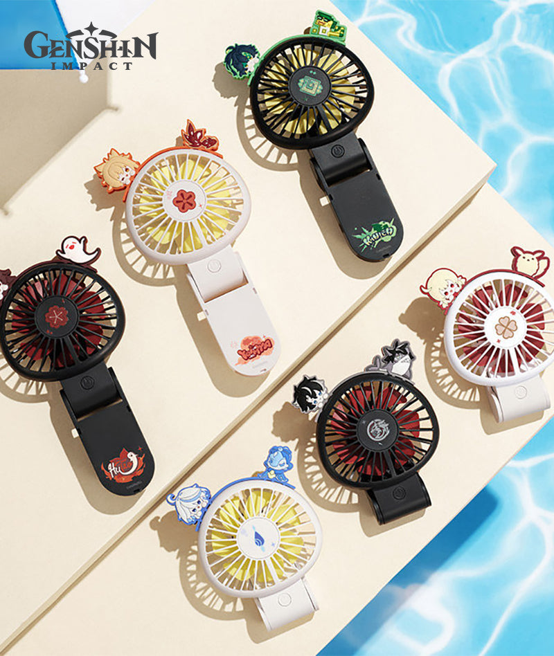 Genshin Impact Midsummer Party Portable Handheld Fan