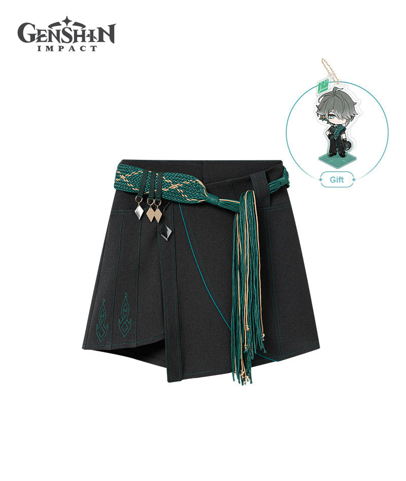 [Official Merch] Genshin Impact Alhaitham Impression Asymmetrical Skort