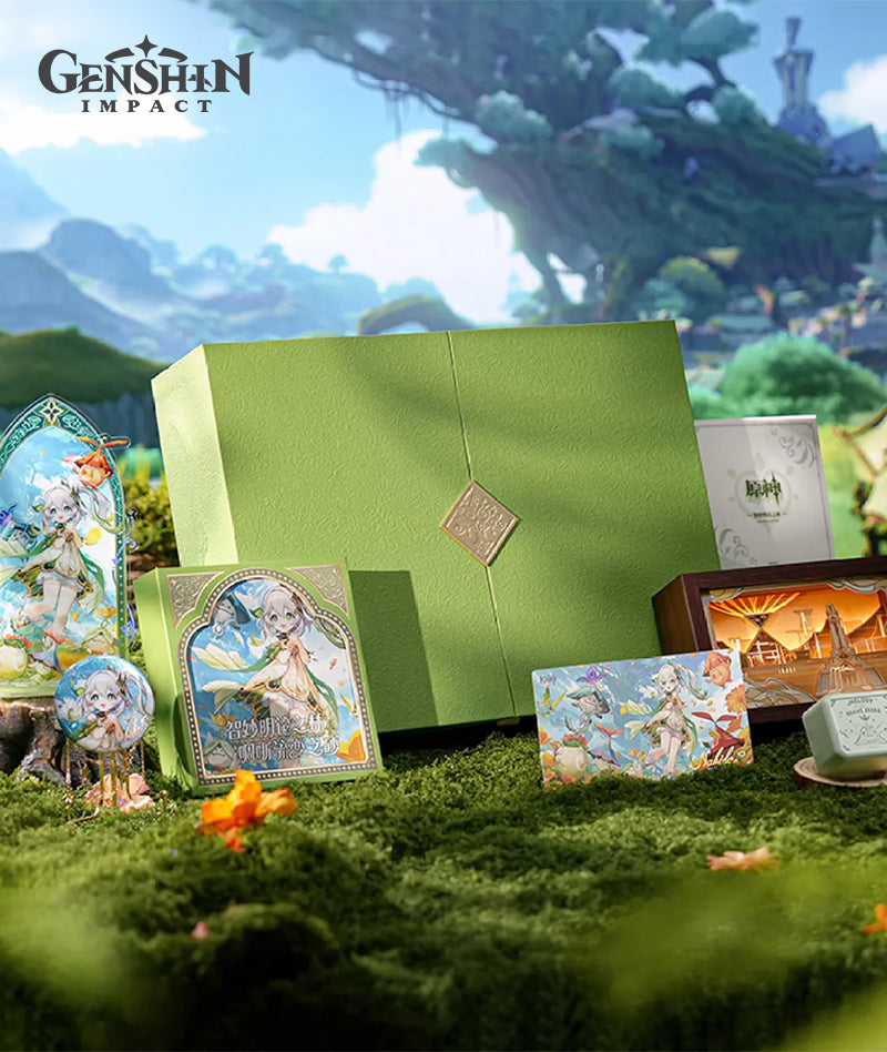 [Official Merch] Genshin Impact Sumeru OST CD & Nahida Collectibles Gift Box