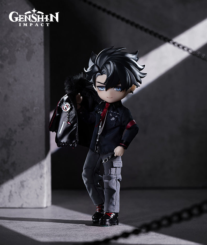 [Official Merch] Genshin Impact Wriothesley Action Figure Doll Clothes & Face Plate Set