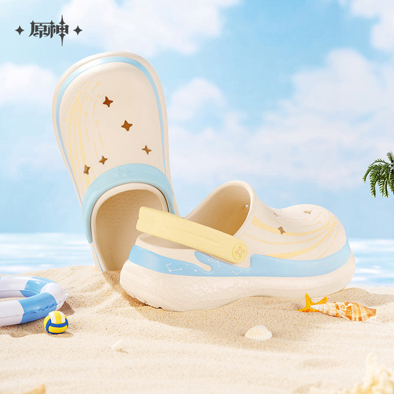 Genshin Impact Midsummer Party Clogs & Charm Set