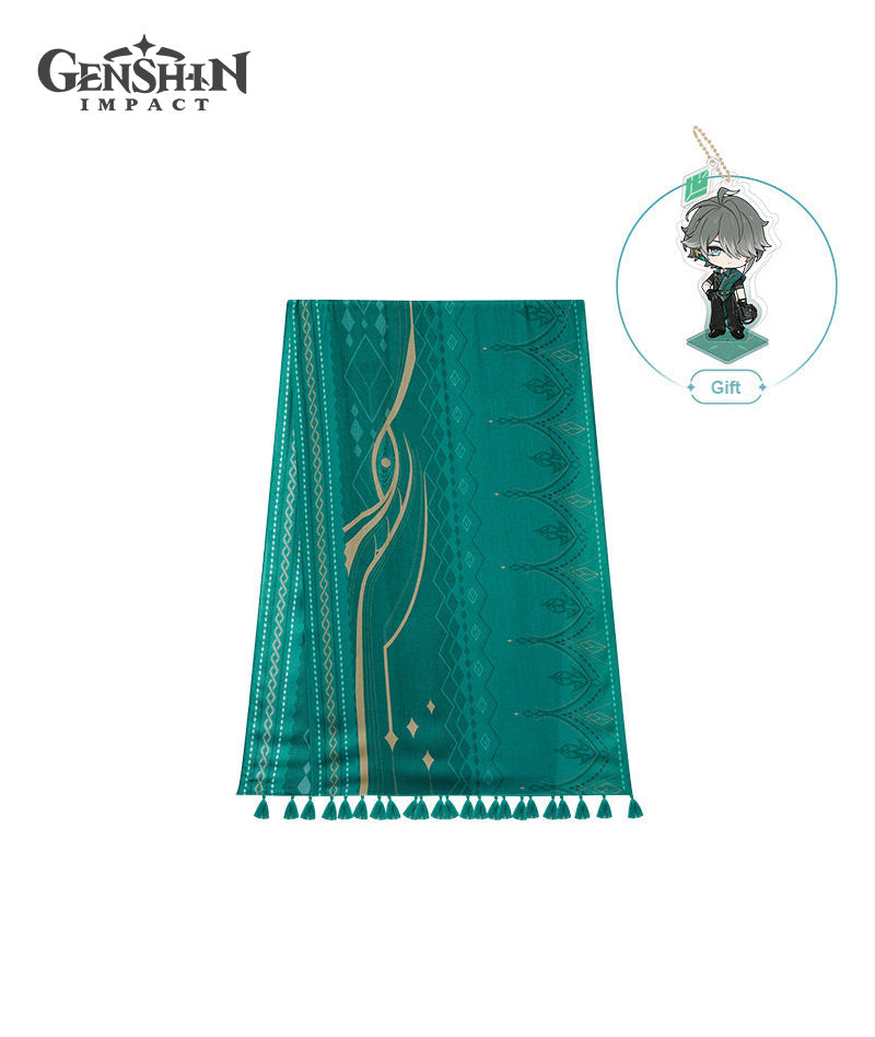 [Official Merch] Genshin Impact Alhaitham Impression Wrap Scarf