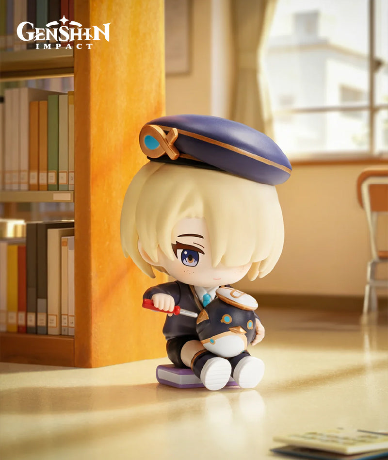 [Official Merch] Genshin Impact Pop Mart Academy's Light & Shadow Poetry Chibi Figure Blind Box