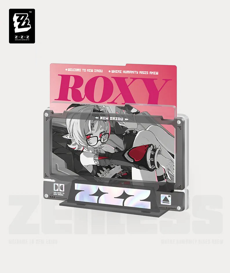 Zenless Zone Zero Cinema Flint Workshop Character Acrylic Card Set