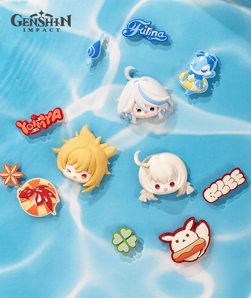Genshin Impact Midsummer Party Clogs & Charm Set