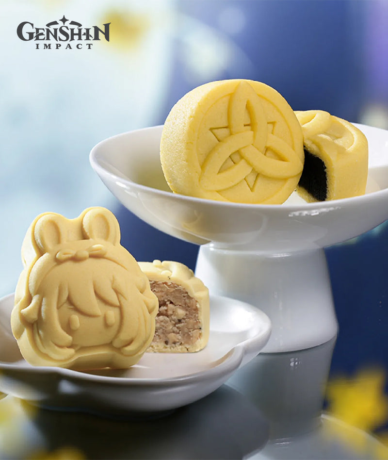 Genshin Impact Paimon Little Moon Rabbit Plush & Mid-Autumn Gift Box